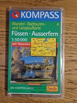 FUSSEN - AUSSERFERN KOMPASS MAP