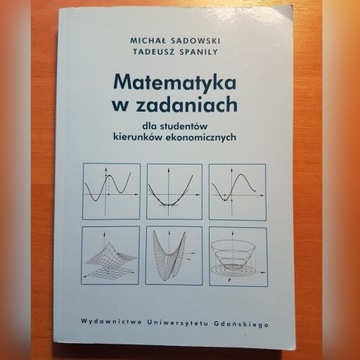 Matematyka w zadaniach, Sadowski + Spanily