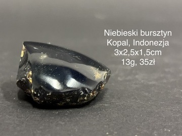 Niebieski bursztyn (Kopal) - Indonezja