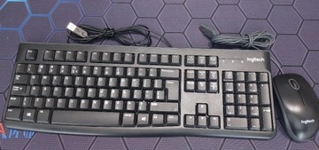 Klawiatura Logitech K120 + mysz M-I0026