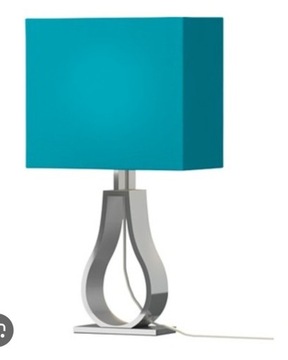 Lampa stołowa Ikea Klabb turkus