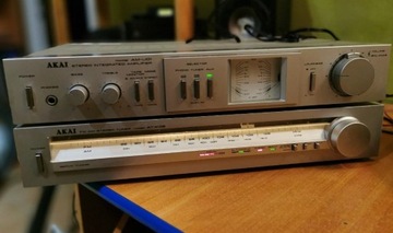 AKAI AM-U01/ AT-K02 Wzmacniacz tuner VINTAGE! 