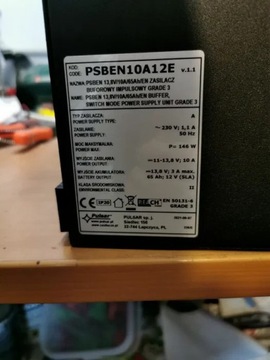 PSBEN10A12E/LCD ZASILACZ BUFOROWY IMPULSOWY