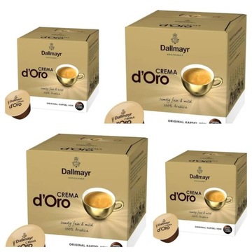 Kawa Dolce Gusto Dallmayr Crema d'ORO 4x16 kapsułe