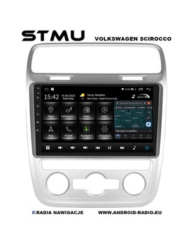 Radio android 9.1" VOLKSWAGEN SCIROCCO 15-17