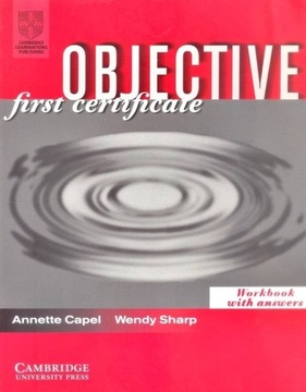 Objective First Certificate Workbook + key klucz