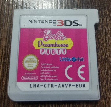 Barbie Dreamhouse Party na Nintendo 3DS.