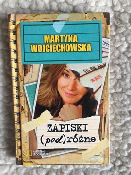 Zapiski (pod)różne Martyna Wojciechowska -stan bdb