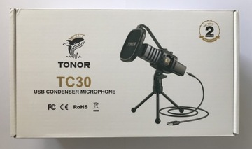 Mikrofon Tonor TC30 komplet - Nowy