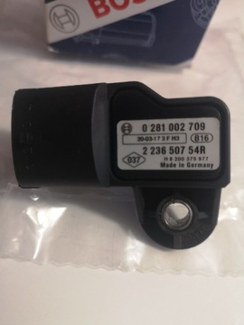 Mapsensor 1.9 dci 120 130 Bosch czujnik przepływu