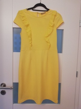 Sukienka NOWA Orsay 38 żółta M