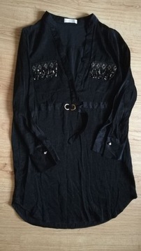 Sukienka tunika Exquiss's Paris czarna r. M