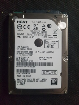 Dysk twardy HGST HTS541010A9E680 1TB