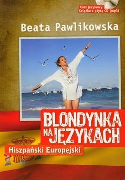 Blondynka na językach hiszpański europejski +CD