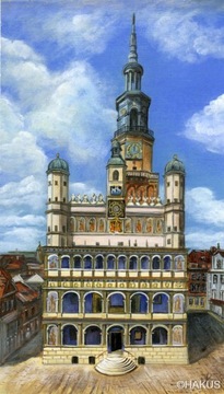 Obraz Akrylowy - Poznań, Ratusz