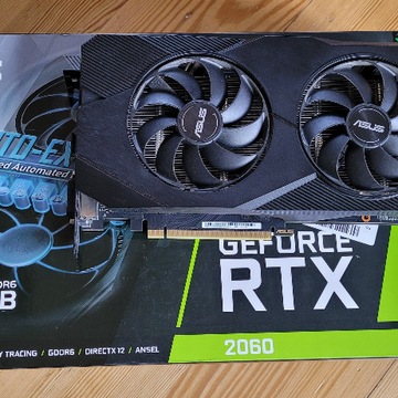 Karta Graficzna Nvidia Asus RTX 2060 dual 