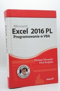 Excel 2016 PL Programowanie w VBA