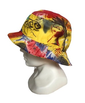 Letni kapelusz bucket hat Vintage Penta, kolor