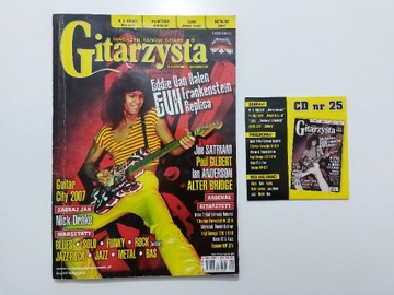 Magazyn Gitarzysta styczeń 2008 + płyta CD