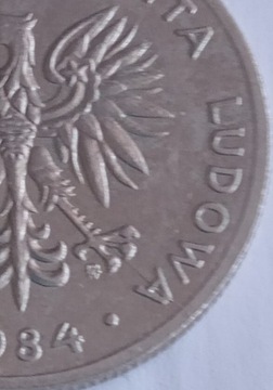 20 ZŁOTYCH 1984 - PROMIEŃ