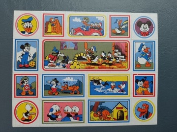 Naklejki retro DISNEY oferta 1 Mickey Donald Pluto