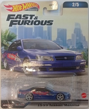 HOT WHEELS PREMIUM F&F 1999 NISSAN MAXIMA