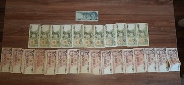 Banknoty PRL Kolekcja (100zł, 50zł, 1000zł)