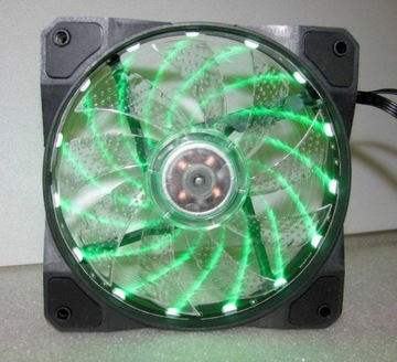 wentylator ARGUS (NOWY]15 leds RGB fan-12V/0.1A 