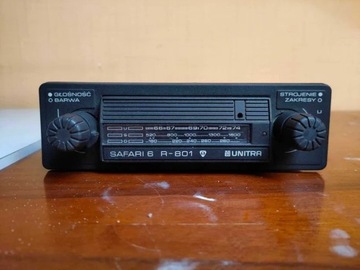 Radio samochodowe Unitra Safari 6 R - 801