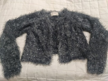 Sweterek cekinowy Zara 128