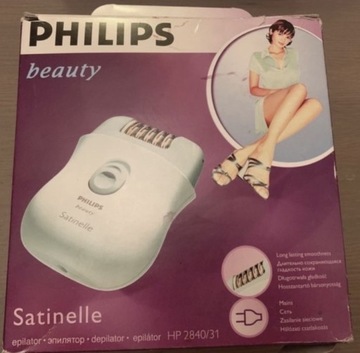 Depilator Philips beauty Satinelle przewodowy nowy