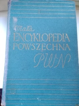 Mała encyklopedia powszechna PWN 1959 r.