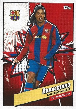 TOPPS FAN SET FC BARCELONA RONALDINHO BARH-3