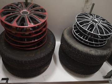 Koła 185/70/R14 Corsa D 4x100 otwór 56,6