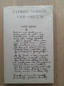 Cyprian Norwid - Vade-mecum