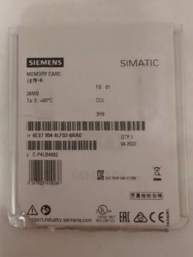 Karta pamięci Siemens 6ES7954-8LF03-0AA0 nowy