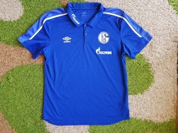 Koszulka polo Schalke 04 Adidas gazprom XL