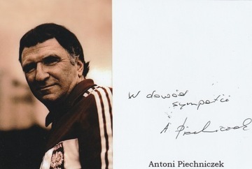 ANTONI PIECHNICZEK autograf