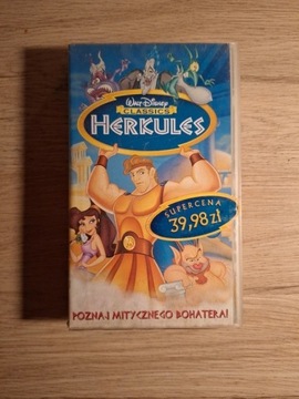 Kaseta VHS bajka Walt Disney Herkules