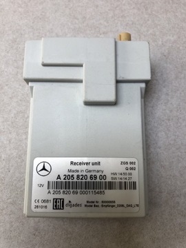 Mercedes w213 w205 w253 moduł webasto a2058206900