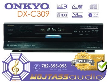 Zmieniarka 6 płyt CD ONKYO DX-C390 MP3 Odtwarzacz