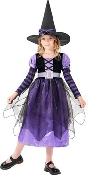 Kostium strój czarownicy wróżka na Halloween XL