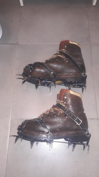 ZIMOWE MĘSKIE BUTY ALPINISTYCZE - VINTAGE !