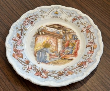 ROYAL DOULTON BRAMLEY HEDGE Takerz WINTER zima