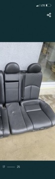 Fotele kanapa tyl prawe skora mercedes w211 sedan