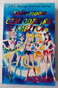 Czarodziejka z księżyca Sailor moon tom 4 Takeuchi