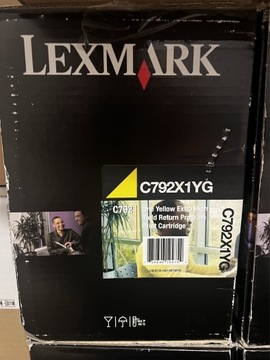 C792X1YG Lexmark Cartridge Toner Żółty
