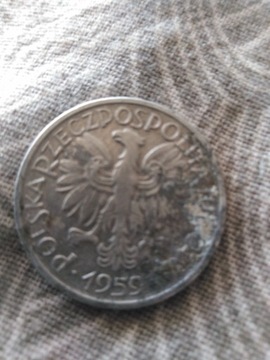 Moneta 2zł z 1959