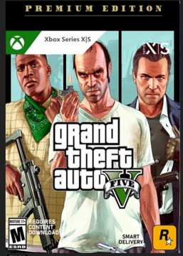 Grand Theft Auto V PL(Xbox Series X|S) Xbox Klucz