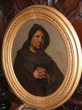 19 w.portret mnicha w habicie franciszkańskim